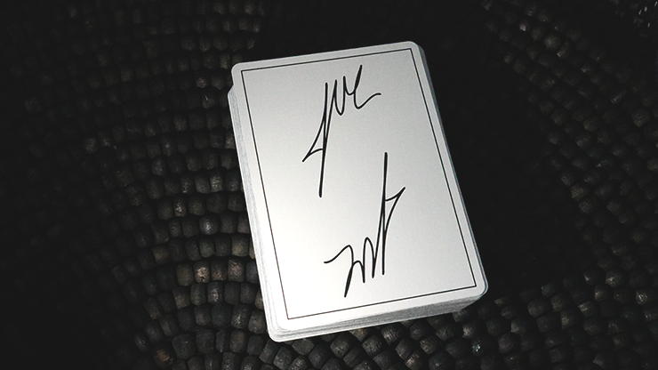 Signature Playing Cards- Third Edition (White) by Jordan Victoria by Murphy's Magic Supplies, Inc.