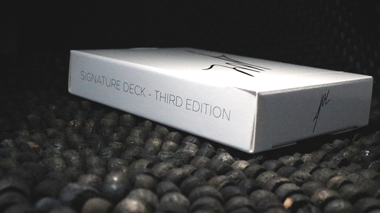 Signature Playing Cards- Third Edition (White) by Jordan Victoria by Murphy's Magic Supplies, Inc.