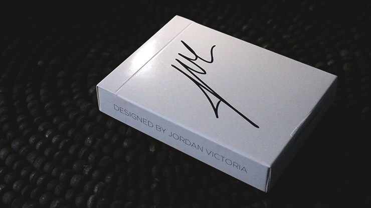 Signature Playing Cards- Third Edition (White) by Jordan Victoria by Murphy's Magic Supplies, Inc.