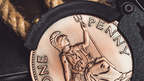 L Holder (Single Jumbo Coin 2.7"-3.2") by Long Long & Bacon Magic by Murphy's Magic Supplies, Inc.