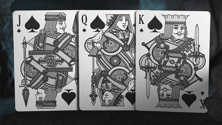 Slate Tally-Ho Playing Cards by Kings Wild Project by Murphy's Magic Supplies, Inc.