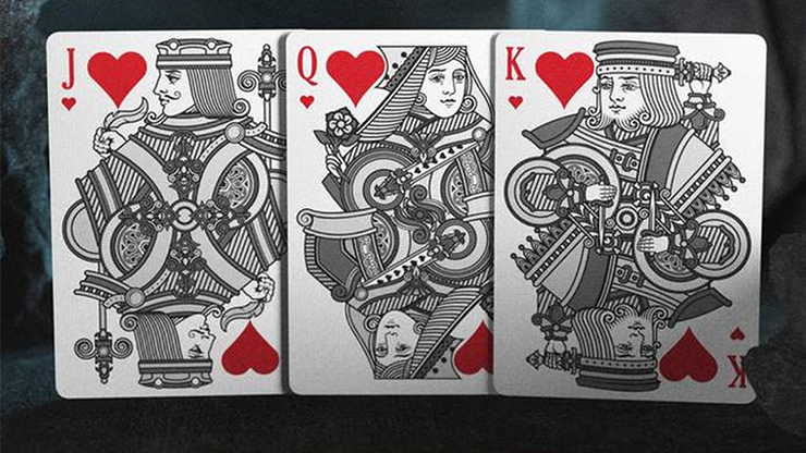 Slate Tally-Ho Playing Cards by Kings Wild Project by Murphy's Magic Supplies, Inc.