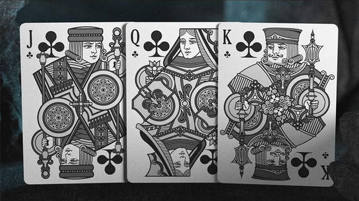 Slate Tally-Ho Playing Cards by Kings Wild Project by Murphy's Magic Supplies, Inc.