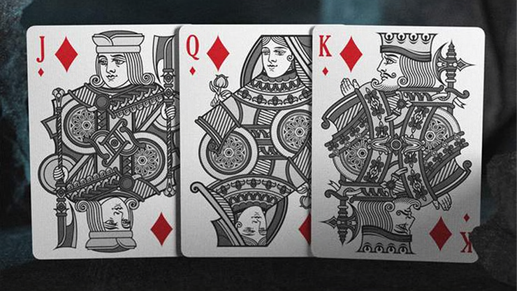 Slate Tally-Ho Playing Cards by Kings Wild Project by Murphy's Magic Supplies, Inc.