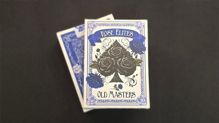 Rose Elites - Old Masters (Blue) Marked Deck Playing Cards by Murphy's Magic Supplies, Inc.