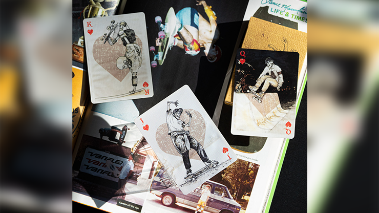 LANCE MOUNTAIN SKATING SKELETONS PLAYING CARDS by Murphy's Magic Supplies, Inc.