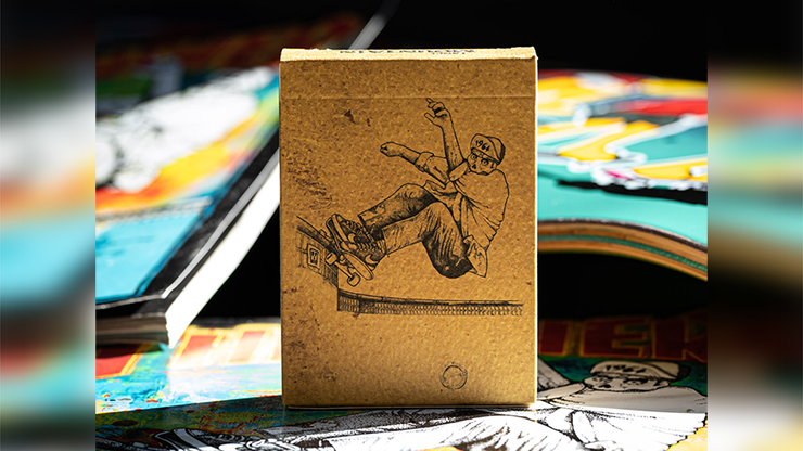 LANCE MOUNTAIN SKATING SKELETONS PLAYING CARDS by Murphy's Magic Supplies, Inc.