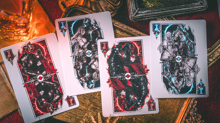 Death Knight (Abyss) Playing Cards by Evokad by Murphy's Magic Supplies, Inc.