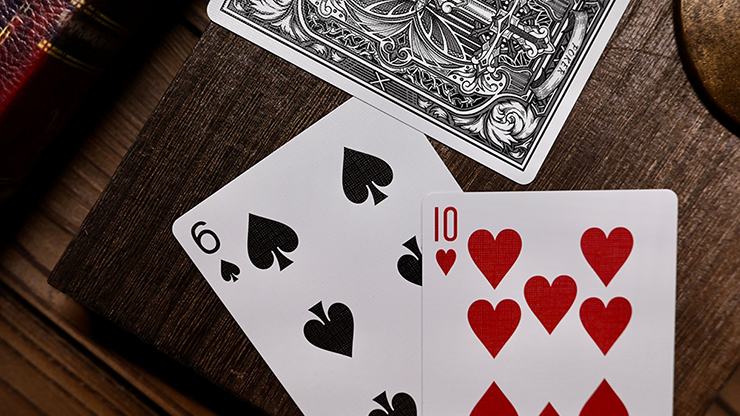 Sanctuary (Black) Playing Cards by Murphy's Magic Supplies, Inc.
