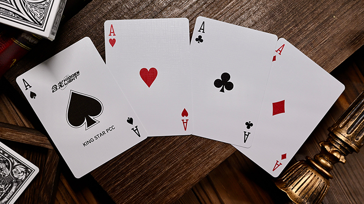 Sanctuary (Black) Playing Cards by Murphy's Magic Supplies, Inc.