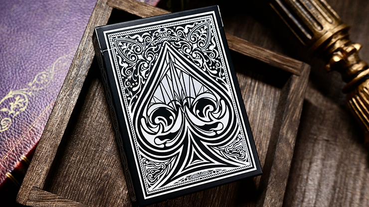 Sanctuary (Black) Playing Cards by Murphy's Magic Supplies, Inc.