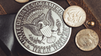 Bacon Jumbo Coin (Half Dollar) by Bacon Magic by Murphy's Magic Supplies, Inc.