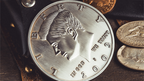 Bacon Jumbo Coin (Half Dollar) by Bacon Magic by Murphy's Magic Supplies, Inc.