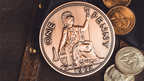 Bacon Jumbo Coin (English Penny) by Bacon Magic by Murphy's Magic Supplies, Inc.