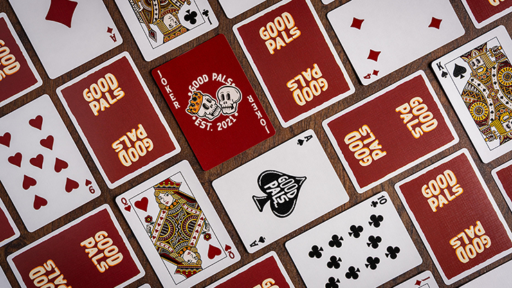 Good Pals Red Logo Playing Cards by Murphy's Magic Supplies, Inc.