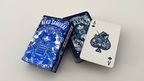 Neko Samurai (Mini Blue) Playing Cards by Murphy's Magic Supplies, Inc.