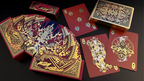 Asura Deluxe (Red) Playing Cards by Murphy's Magic Supplies, Inc.