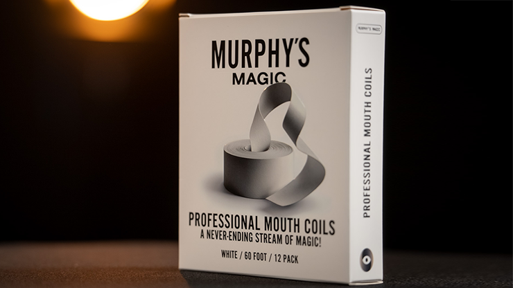 Professional Mouth Coils 60ft white (12pk) by Murphy's Magic by Murphy's Magic Supplies, Inc.