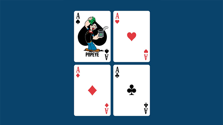 Bicycle Limited Edition Popeye The Sailor Man Playing Cards by Collectible Playing Cards by Murphy's Magic Supplies, Inc.