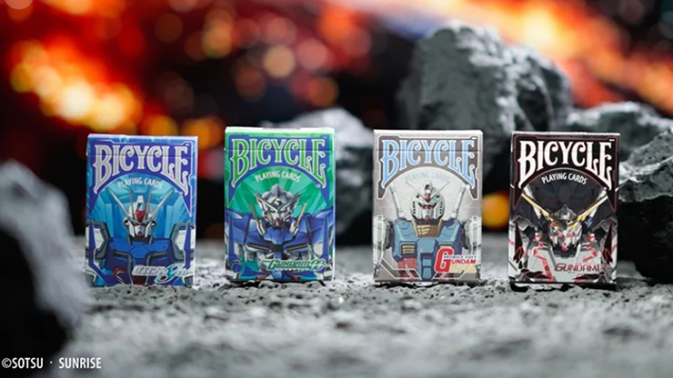 Bicycle Gundam 00 Playing Cards by Murphy's Magic Supplies, Inc.