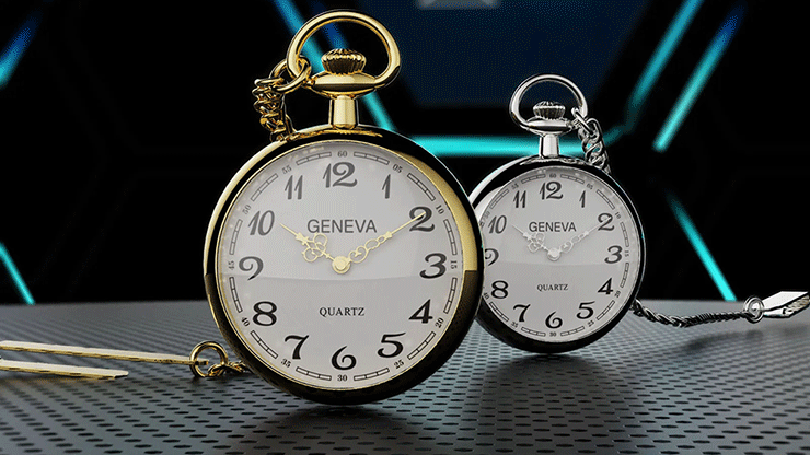 Pocket Watch (Gold) by Iarvel Magic by Murphy's Magic Supplies, Inc.