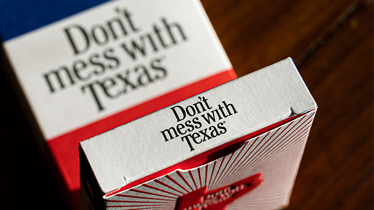 DON'T MESS WITH TEXAS™ PLAYING CARDS by Fultons by Murphy's Magic Supplies, Inc.
