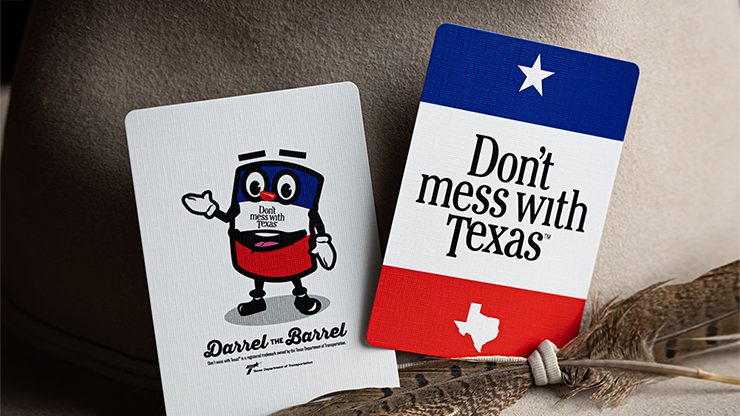 DON'T MESS WITH TEXAS™ PLAYING CARDS by Fultons by Murphy's Magic Supplies, Inc.