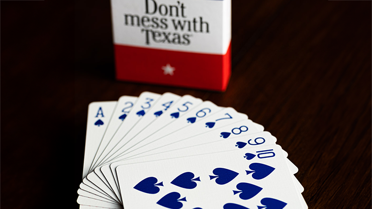 DON'T MESS WITH TEXAS™ PLAYING CARDS by Fultons by Murphy's Magic Supplies, Inc.