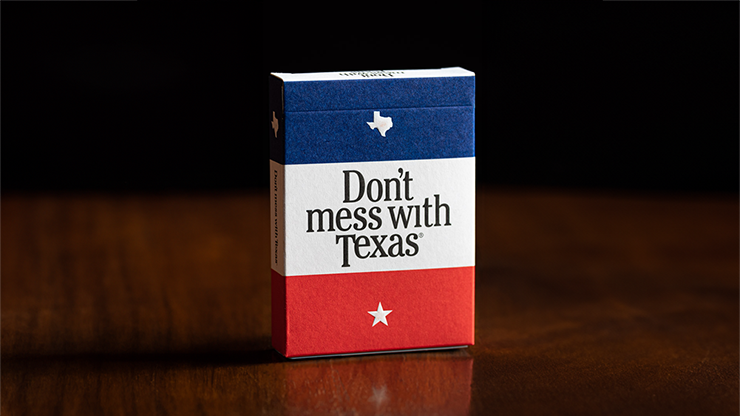 DON'T MESS WITH TEXAS™ PLAYING CARDS by Fultons by Murphy's Magic Supplies, Inc.