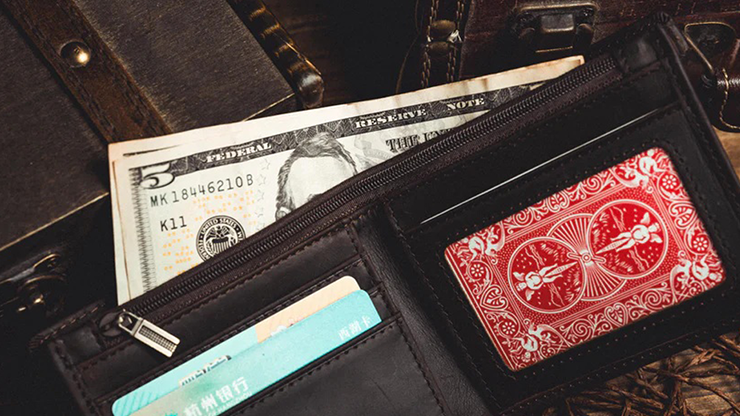 L Deck Switch Wallet by Long Long & Bacon Magic by Murphy's Magic Supplies, Inc.