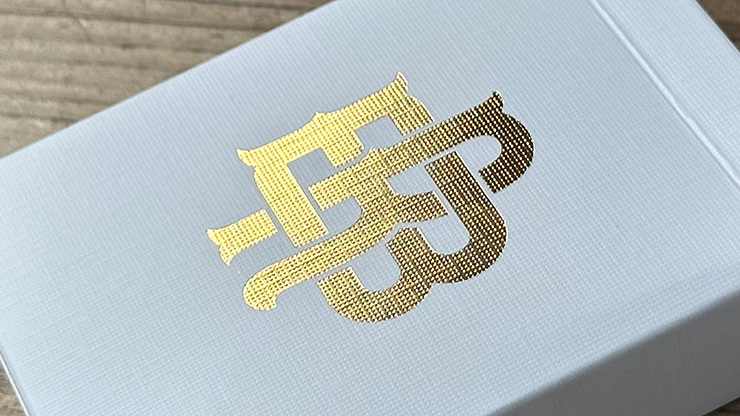 Gold Foil Monogram Playing Cards by Murphy's Magic Supplies, Inc.