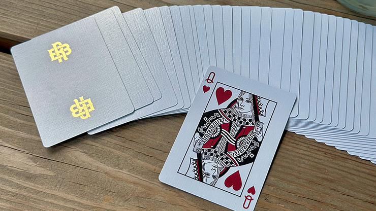 Gold Foil Monogram Playing Cards by Murphy's Magic Supplies, Inc.