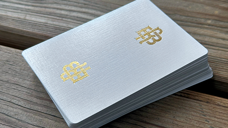 Gold Foil Monogram Playing Cards by Murphy's Magic Supplies, Inc.