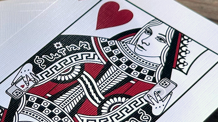 Gold Foil Monogram Playing Cards by Murphy's Magic Supplies, Inc.