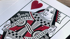 Gold Foil Monogram Playing Cards by Murphy's Magic Supplies, Inc.