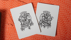No Borders Edition 2 Crown Back (Red) Playing Cards by Joker and the Thief by Murphy's Magic Supplies, Inc.