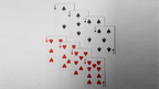 No Borders Edition 2 Crown Back (Red) Playing Cards by Joker and the Thief by Murphy's Magic Supplies, Inc.