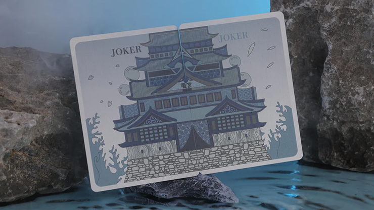Urashima Tarou (Blue) Origami Playing Cards by Murphy's Magic Supplies, Inc.