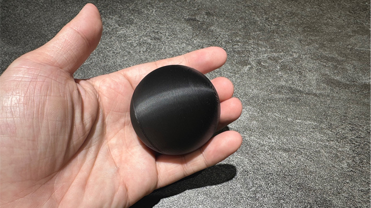 Hyper Silk Ball by Peng Min & Storm Creative (Black) by Murphy's Magic Supplies, Inc.