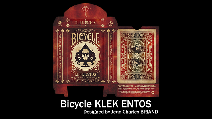 Bicycle Klek Entos Red (Marked) Playing Cards by Murphy's Magic Supplies, Inc.