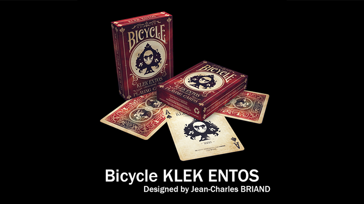 Bicycle Klek Entos Red (Marked) Playing Cards by Murphy's Magic Supplies, Inc.