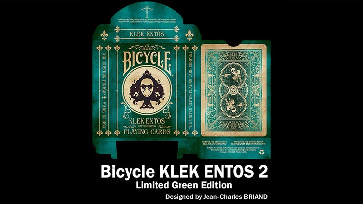 Bicycle Klek Entos Green (Marked) Playing Cards by Murphy's Magic Supplies, Inc.