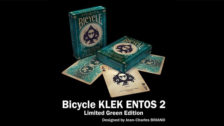 Bicycle Klek Entos Green (Marked) Playing Cards by Murphy's Magic Supplies, Inc.