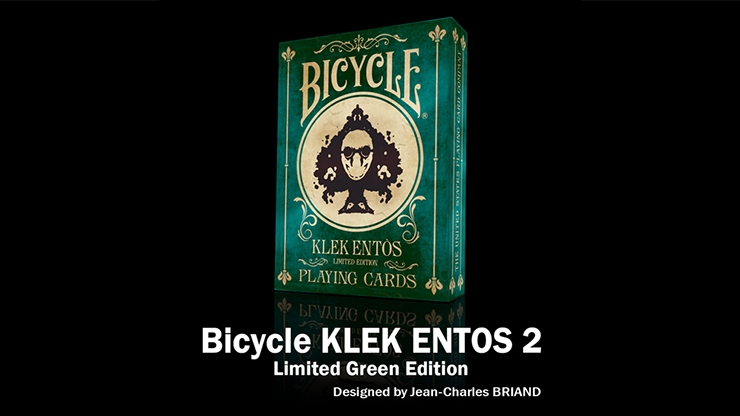 Bicycle Klek Entos Green (Marked) Playing Cards by Murphy's Magic Supplies, Inc.