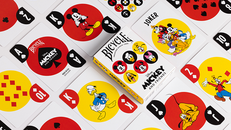 Bicycle Mickey and Friends Playing Card by US Playing Cards by Murphy's Magic Supplies, Inc.