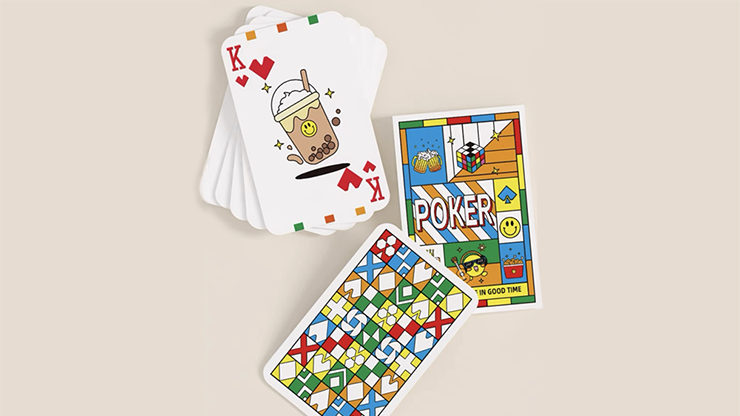 Enjoy Pleasure in Good Times Playing Cards by Murphy's Magic Supplies, Inc.