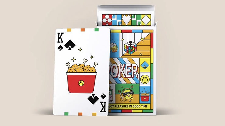 Enjoy Pleasure in Good Times Playing Cards by Murphy's Magic Supplies, Inc.