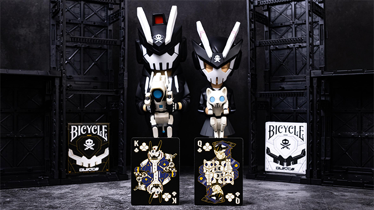 Bicycle Quiccs Ghost White Playing Cards by Murphy's Magic Supplies, Inc.