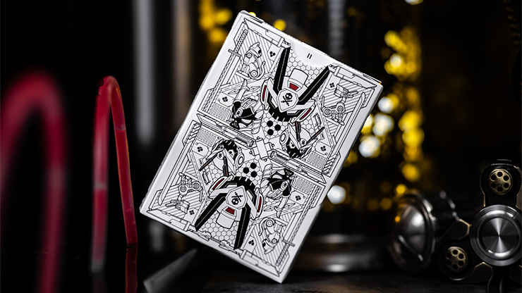 Bicycle Quiccs Ghost White Playing Cards by Murphy's Magic Supplies, Inc.