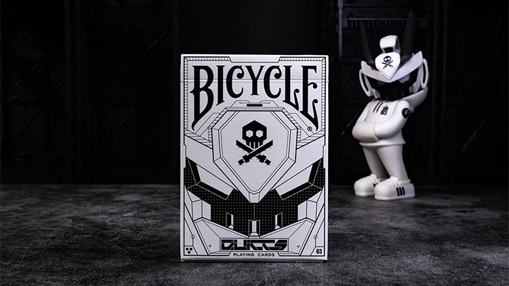 Bicycle Quiccs Ghost White Playing Cards by Murphy's Magic Supplies, Inc.